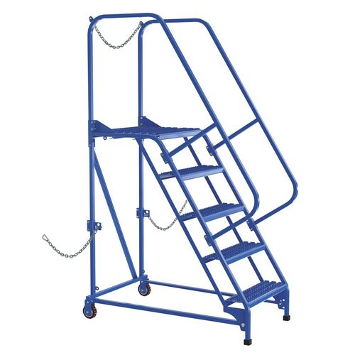 Escadote com rodas - LAD-STAL series - Vestil Manufacturing - em aço