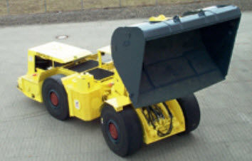 Carregadeira de rodas - CENTAURI 14t - Nordmeyer SMAG Mining & Drilling Technologies GmbH - articulada / para mina subterrânea