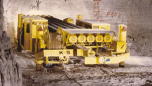 Perfuratriz multifuncional - GB series - Nordmeyer SMAG Mining & Drilling Technologies GmbH - para perfuração profunda / fixa / rotativa