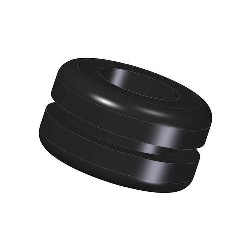 Passa-cabo em EPDM - 1082 - A. Vogt GmbH & Co.KG - em borracha de silicone / com abertura frontal e traseira