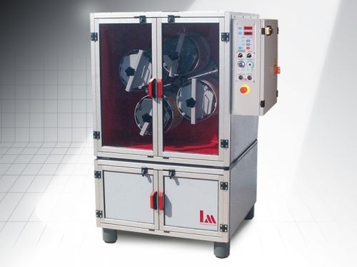 Máquina de acabamento politriz - 120 - 170 rpm - LM srl - centrífuga / para barras de ferro