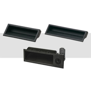 Puxador para montagem nivelada - P2 series - Southco Asia Ltd - extraível / embutido / para porta