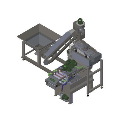 Lavadora para azeitonas - DLE SUPER TD - Mori-Tem - de esteira