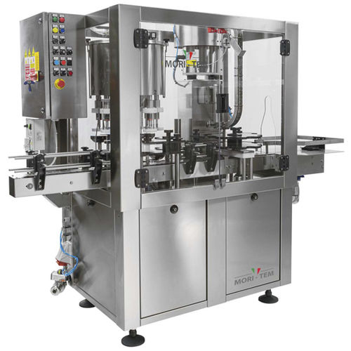 Tampadora monobloco - RTC-600 - Mori-Tem - rotativa / automática / para rolhas metálicas tipo coroa