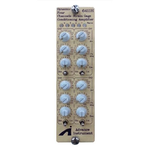 Amplificador de sinal - 6411H - Advance Instrument Inc. - condicionador / diferencial / de banda larga