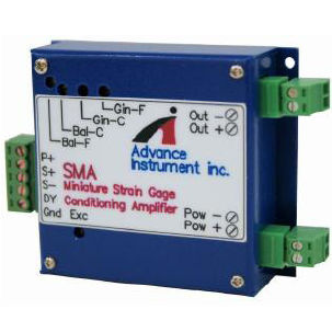 Amplificador de sinal - SMA series - Advance Instrument Inc. - condicionador / de precisão / ajustável