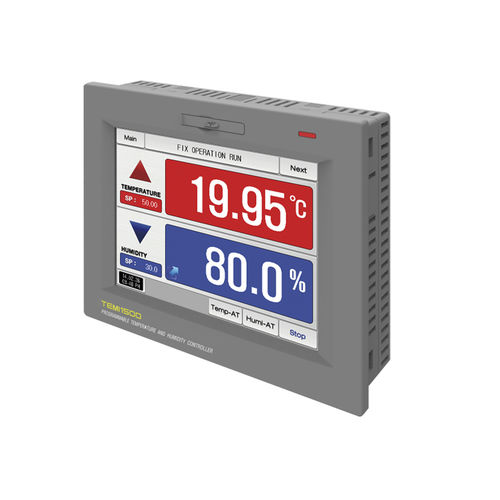 Controlador de temperatura com display LCD - TEMI1500 - SAMWONTECH - programável / IP65