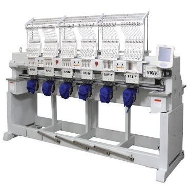 Máquina de bordar com 6 cabeças - Wonyo  - com 12 agulhas / com 9 agulhas / de alta velocidade
