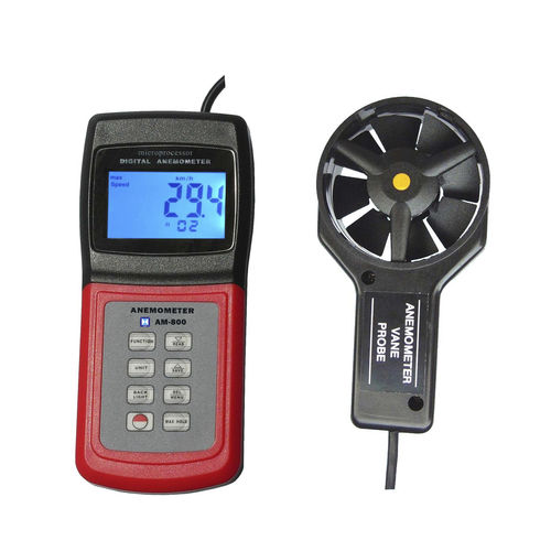 Anemômetro de hélice - AM-800 - Leader Precision Instrument Co. Ltd - portátil / digital
