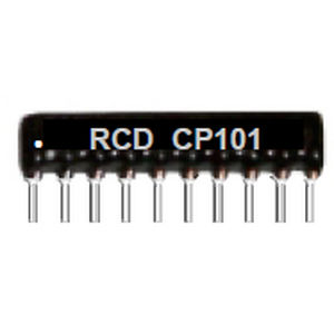 Resistor de filme fino - CP series  - RCD Components - RF / SIP
