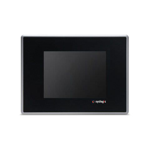 Painel PC TFT LCD - HB057RU41 - Syslogic GmbH - com tela sensível ao toque resistiva / com retroiluminação LED / 5,7"