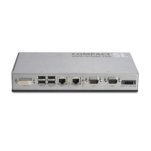 Computador box - SL - Industrial PC/COMPACT8 - Syslogic GmbH - embutido / Intel® Celeron Bay Trail / USB