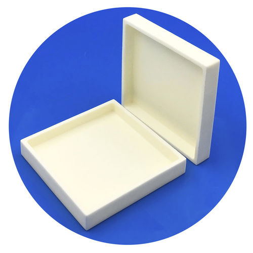 Cadinho de óxido de alumínio - INC-C001 - Xiamen Innovacera Advanced Materials Co., Ltd - para aplicações a altas temperaturas / para transferência de metal fundido