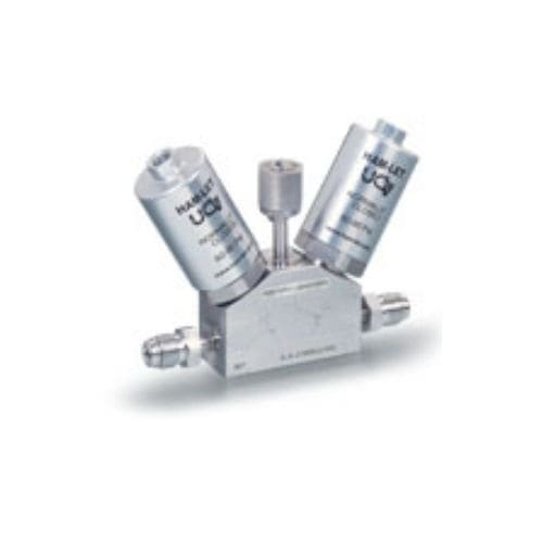Válvula de diafragma - HMB14VKCCBW4 - HAM-LET - com acionamento pneumático / de controle / para produtos químicos