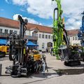 Tie-back anchoring drilling rig