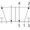 瓣solenoide servo-acionada