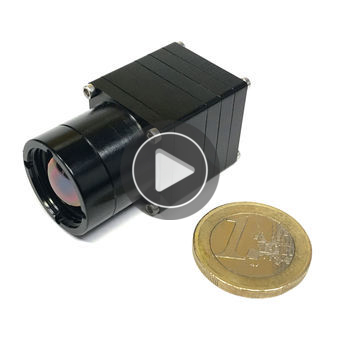 Módulo de câmera com SwaP ultrarreduzido
