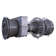 turbina a gás / para geração de energia / aeroderivada