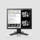 monitor LCD / com retroiluminação LED / digital / para uso médico