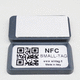 etiqueta de códigos de barras / NFC / adesiva / em material plástico