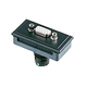 conector elétrico Jack / retangular / de cabos