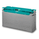 bateria de lítio / retangular / 12 V / industrial