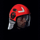 capacete para bombeiro / EN 433 / resistente a impactos / em cores