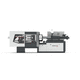 máquina injetora horizontal / servo-hidráulica / para PVC / para poliestireno