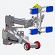 equipamento de movimentação de vidro