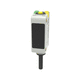 sensor fotoelétrico difuso / retangular / LED / de plástico