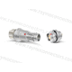conector de dados / PCB / reto / push-pull