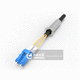 conector de alimentação elétrica / LC / SC / em aço inoxidável