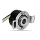 encoder rotativo incremental / indutivo / de eixo oco / com saída digital