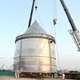 silo para peças de plástico / com fundo cônico / para produtos a granel / para sistema de organização