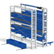 torre de armazenagem de carga longa / modular / automática