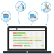 suite de software de planejamento / de monitoramento / de gestão / de otimização da produção e da logística