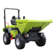 dumper com chassis articulado / de rodas / a diesel / de descarga lateral
