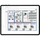 software de visualização / de monitoramento / de controle / SCADA