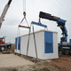 construção modular / transportável / pré-fabricada / de acondicionamento