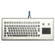 teclado de mesa / com teclas mecânicas / 80 teclas / com touchpad