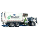 empilhadeira lateral elétrica / autônoma / para a indústria de reciclagem / montada em caminhão