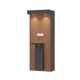 cabine de fumadores com filtro HEPA / em MDF / em aço
