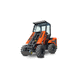 carregadeira de rodas / articulada / convencional / ergonômica