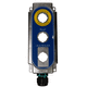 botoeira de 3 botões / IP67 / compacta / em aço inoxidável