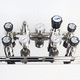 distribuidor manifold multivias / em aço inoxidável 316L / para gás / inversor de débito