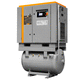 compressor de parafuso / de ar / com motor elétrico / estacionário