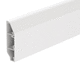 canaleta para cabos / em PVC / moldura e rodapé