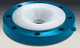 flange para tubos / em aço-carbono / revestido a PFTE / de roscar
