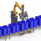 envasadora totalmente automática / de tambores sobre paletes / IBC / para tinta