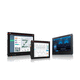 IHM com touch screen / com tecnologia capacitiva projetada / com tela sensível ao toque capacitiva / embutida